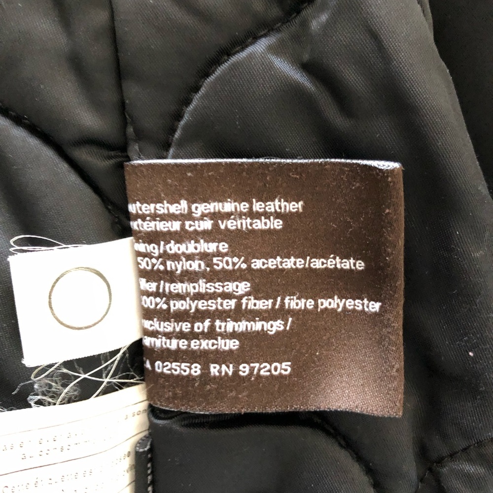 Leather Zip Jacket - Picture 3 of 9